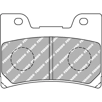 Brzdová destička Brzdové destičky FERODO