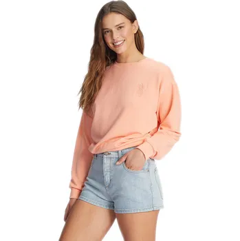 Dámské oblečení mikina Roxy Surfing By Moonlight - MFQ0/Papaya Punch L