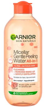 Micelární voda Garnier Skin Naturals Micellar Gentle Peeling Water micelární voda s exfoliačním účinkem 400 ml