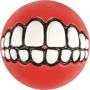 Hračka pro psa Rogz Grinz míček pro psy červený 7,8 cm