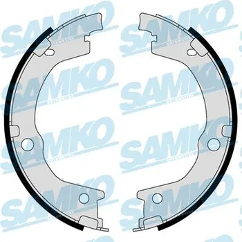 Brzdová čelist Sada brzdových čelistí, parkovací brzda SAMKO 89460