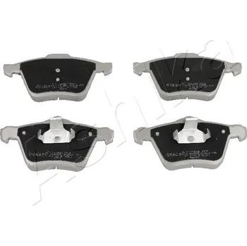 Brzdová destička Sada brzdových destiček, kotoučová brzda ASHIKA 50-00-0349