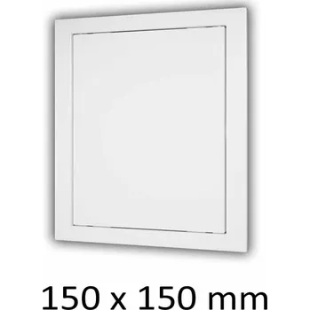 Revizní dvířka Plastová revizní dvířka 150 x 150 mm s montážním límcem MIKAWI 59-2844