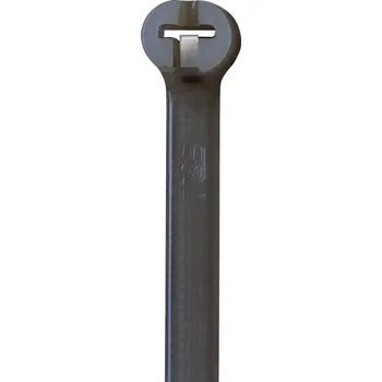 Stahovací páska ABB TYB25MX, TYB25MX, stahovací pásky, 4.80 mm, 186 mm, černá, 1000 ks