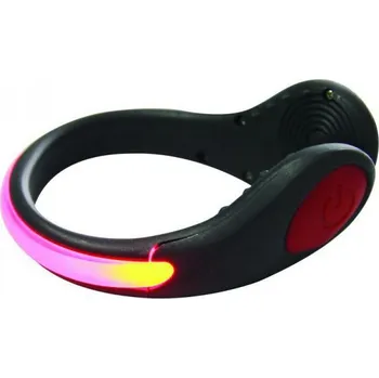 Páska reflexní na obuv Tunturi Led Shoe červená