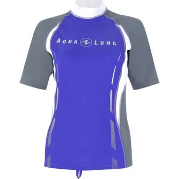 Rashguard Dámské tričko Aqualung RASHGUARD, fialová/šedá Velikost: Small 660500