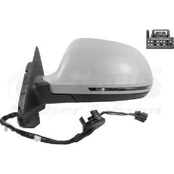 Auto zrcátko Vnější zpětné zrcátko VAN WEZEL 0327807