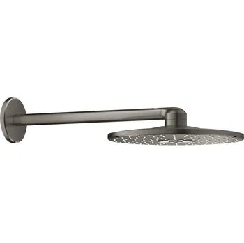 Sprchová hlavice Grohe Rainshower SmartActive - Hlavová sprcha 310, sprchové rameno 430 mm, 2 proudy, kartáčovaný Hard Graphite 26475AL0