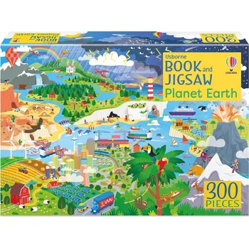 Desková hra Planet Earth - Book and Jigsaw (300 pcs)