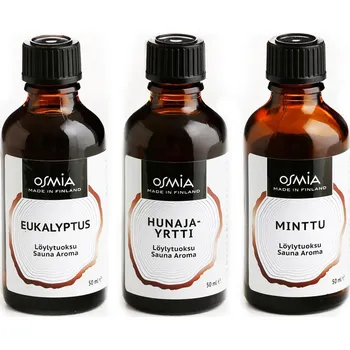 Osmia Set vůní do sauny Bylinky 3x50ml