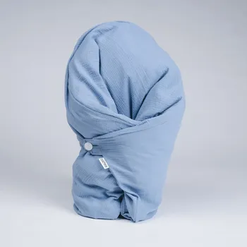 Zavinovačka Tulimese Náhradní povlak mušelínová modrá VELIKOST NÁHRADNÉHO POVLAKU: POVLAK 90X90 CM