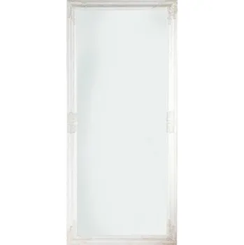 Zrcadlo Barokní zrcadlo stříbrné dřevěné s fazetou 162x72cm