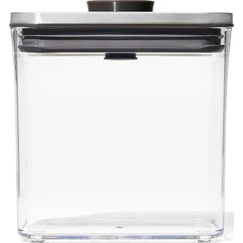 Dóza na potraviny Oxo, Kuchyňská dóza Pop2 s víkem z nerezové oceli 1,6 l - Formadore