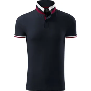 Pánské tričko Malfini premium Collar up Pánská polokošile 256 Dark navy XXL