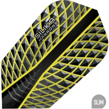 Příslušenství pro šipky Harrows Letky Silika Slim - Yellow F3964