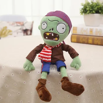 plyšák Plyšák Plants Vs Zombies Green Pirate Zombie