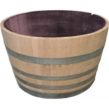 Květináč Květináč z dubového sudu přírodní 110L prirodni 110L