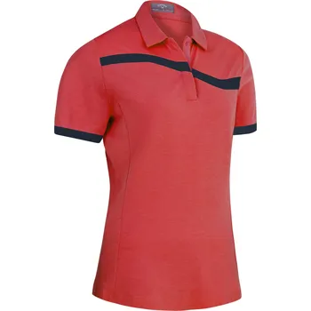 Dámské tričko Callaway Colourblock Polo M, Geranium, dámské
