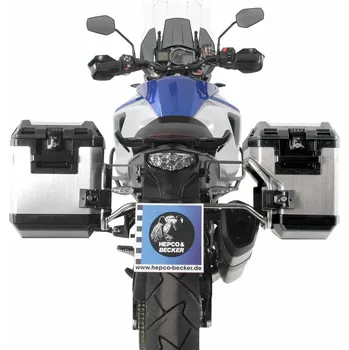 Zavazadlo na motocykl Hepco and Becker sada bočních kufrů včetně montážní sady HEPCO&BECKER XPLORER stříbrné pro KTM 1050/1190/ ADVENTURE / R