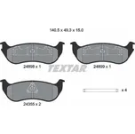 Sada brzdových destiček, kotoučová brzda TEXTAR 2489803
