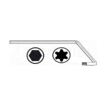 Příslušenství k oknu G-U Seřizovací klíč IMBUS SW4 / TORX 15