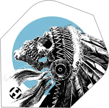 Příslušenství pro šipky Harrows Letky Prime No6 - Indian Skull F3983