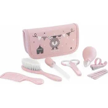 Kosmetická taška MINILAND hygienická sada BABY KIT Pink