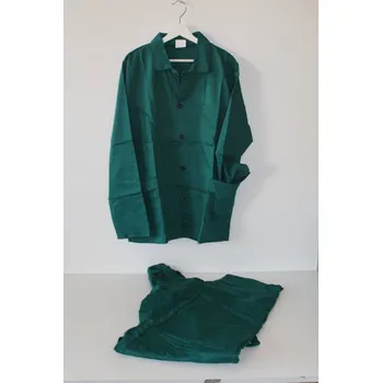 pracovní souprava Voženílek Montérky komplet pracovní blůza a kalhoty s laclem - zelený Velikost: 182/58