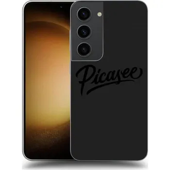 Pouzdro na mobilní telefon Picasee silikonový černý obal pro Samsung Galaxy S23 5G - Picasee - old logo - black