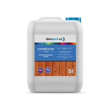 Olej na dřevo TopMeister Holz - olejová impregnace na dřevo s nanostříbrem 5 l