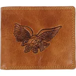 Sendi Design Pánská kožená peněženka 2104W RFID Eagle koňak