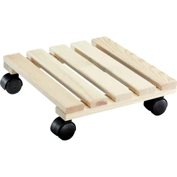 Stojan na květiny WAGNER Čtvercový podstavec pod květináč 29 x 29 cm borovice