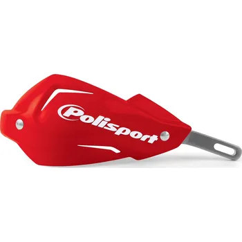 Chrániče páček POLISPORT TOUQUET s univerzální montážní sadou (červený)