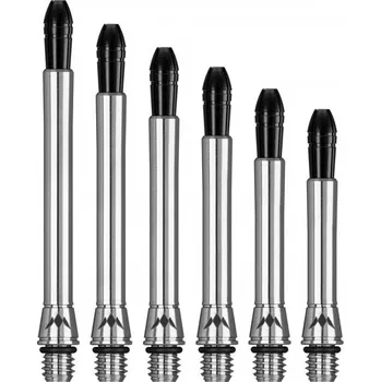 Příslušenství pro šipky Násadky Titan Fox Stems - Titanium Shafts - Natural / MISSION Velikost: Střední