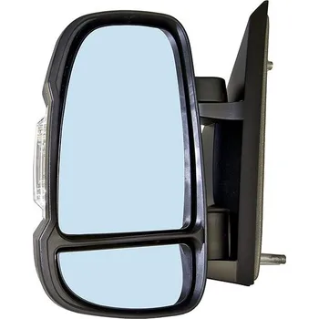 Auto zrcátko ACI zrcátko pro FIAT Ducato 06- s blikačem,pro oranž. žárovku a tepl. čidlem krátké rameno, 80 mm L