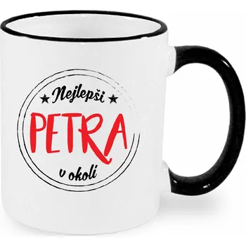 Hrnek - Nejlepší Petra v okolí Barva: Černá