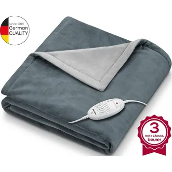 Beurer HD 75 Dark Grey Vyhřívací deka (Beurer HD 75 Dark Grey + 3 roky záruka ZDARMA)