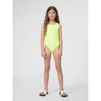 Chlapecké plavky 4F 4FJSS23USWSF028 LIGHT GREEN Dětské plavky EU 158/164