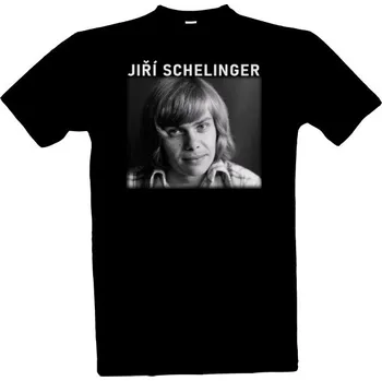 Pánská móda Tričko s potiskem Jiří Schelinger pánské