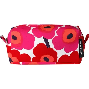 Kosmetická taška Marimekko Kosmetická taštička Tiise Unikko, červená