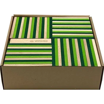 ostatní stavebnice T-Wood Stavebnice zelená destičky 200