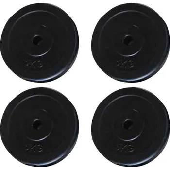 Sada 4 kotoučů na činky, závaží 4x5 kg