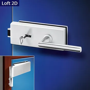 Dveřní kování ACT SERVIS ACT - Dora Loft HR 2D Provedení: BB (pokojový klíč), Povrch: IN - nerez