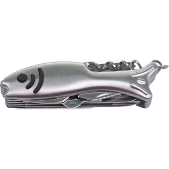 kapesní nůž Víceúčelový rozkládací nůž Rybička stříbrný