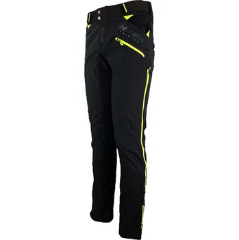 Cyklistické kalhoty HAVEN Cyklistické kalhoty dlouhé bez laclu - TRINITY - zelená/černá XL