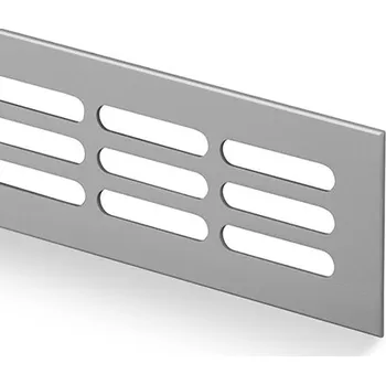 Větrací mřížka ACT servis - Větrací mřížka 7x40 Povrch: F9 - nerezový elox, Rozměr: 60 x 400 mm