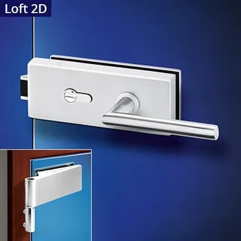 Dveřní kování ACT SERVIS ACT - Dora Loft HR 2D Provedení: PZ (vložkový zámek), Povrch: IN - nerez