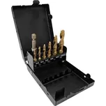 NÁSTROJE CZ sada kombinovaných závitníků M3+M4+M5+M6+M8+M10 + adaptér, CZVZ-133-907