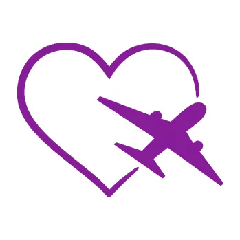 Polep vozidla SAMOLEPKA Láska k létání 001 pravá (14 - fialová) NA AUTO, NÁLEPKA, FÓLIE, POLEP, TUNING, VLASTNÍ TEXT, TISK, AUTOSAMOLEPKY.cz, POLEPY, OBRÁZEK, LOGO, SAMOLEPKY