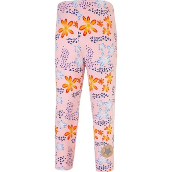 Dupačky Little Angel Legíny - růžová kytky Velikost oblečení: 110